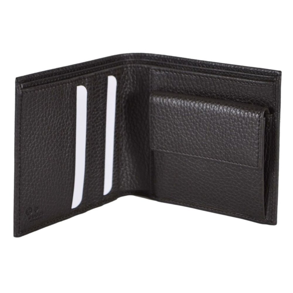 Brand New Gucci Canvas Leather Guccissima Wallet - Picture 9 of 13